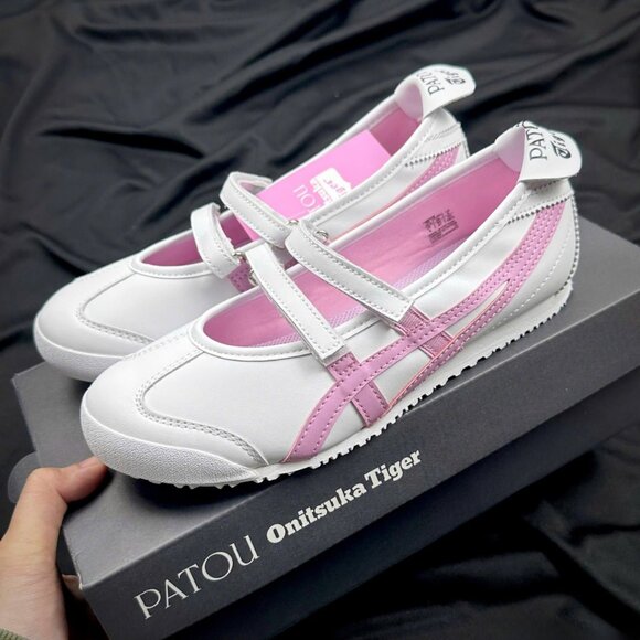 Onitsuka/Tiger x PATOU Mexico 66 Ballerina ‘White Cotton Candy’ - Picture 4 of 6